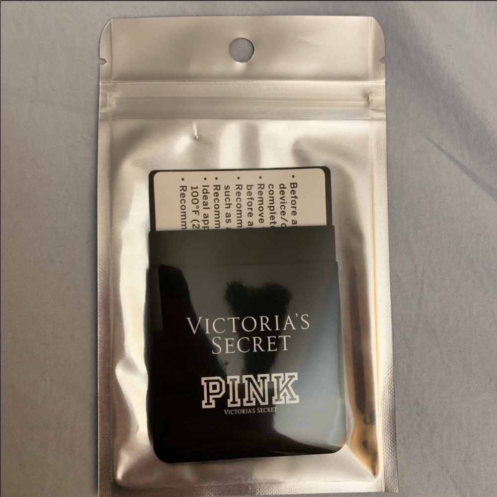 Victoria’s Secret stick on credit card holder